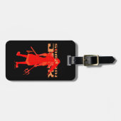 Samurai Jack Red Warrior Graphic ラゲッジタグ (正面横)