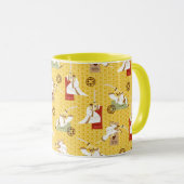 Samurai Jack Sword Poses Character Art Pattern マグカップ (正面右)