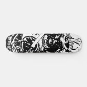 samurai　japan skateboard deck スケートボード (横)