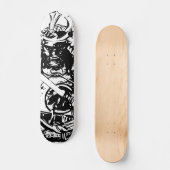 samurai　japan skateboard deck スケートボード (正面)