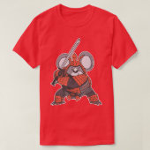 Samurai Japanese Sword Katana Funny Warrior Tシャツ (デザイン正面)