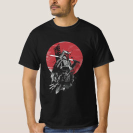 Samurai, Japanese warrior, Japanese flag,star wars Tシャツ
