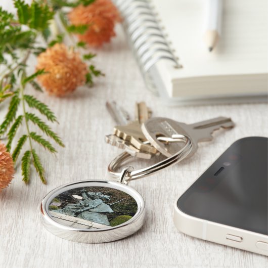 Samurai Kamakura Gongoro Kagemasa Kabuki Statue キーホルダー (側面)