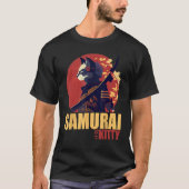 Samurai Kitty Rise of the Feline Empire Tシャツ (正面)