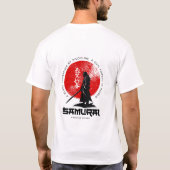 Samurai Last Standing Warrior Tシャツ (裏面)