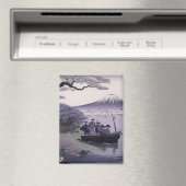 Samurai Magnet Mount Fuji Japanese Art マグネット (インサイチュ (食洗機))