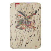 SAMURAI MASATSURA IS FIGHTING IN SHOWER OF ARROWS バスマット (正面縦)