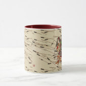 SAMURAI MASATSURA IS FIGHTING IN SHOWER OF ARROWS マグカップ (中央)