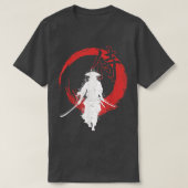 Samurai Mask Shirt Samurai Swords Bushido Samurai  Tシャツ (デザイン正面)