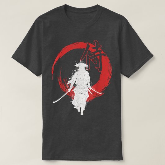 Samurai Mask Shirt Samurai Swords Bushido Samurai  Tシャツ (デザイン正面)