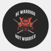 Samurai Motivation, Musashi Srit  ラウンドシール (正面)