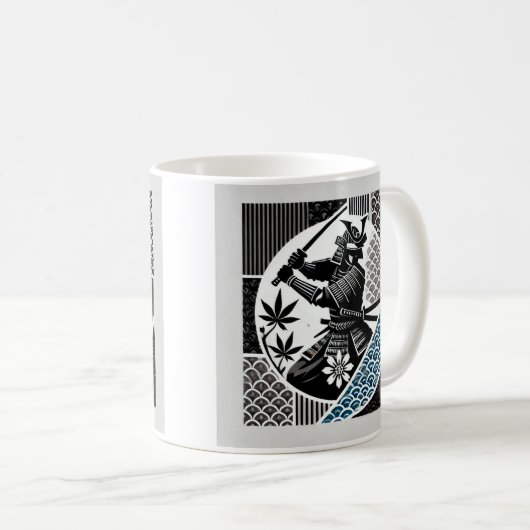 Samurai Mug コーヒーマグカップ (正面右)