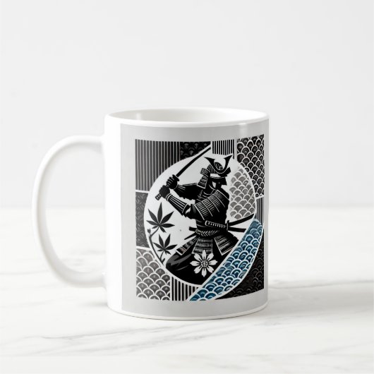 Samurai Mug コーヒーマグカップ (左)