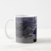 Samurai Mug Japanese Art Ukiyo-e Style コーヒーマグカップ (左)