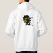 Samurai Ninja Anime Streetwear Graphic hoodie パーカ (裏面)