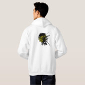 Samurai Ninja Anime Streetwear Graphic hoodie パーカ (裏面フル)