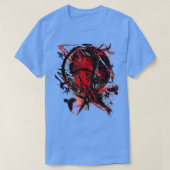 samurai ninja Samurai Katana Ramen Ninja Kimono  Tシャツ (デザイン正面)