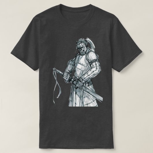 Samurai Orc  (2) Tシャツ (デザイン正面)