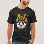 Samurai Panda Bear Japanese Warrior Bushido Japane Tシャツ (正面)