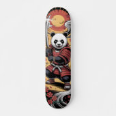 Samurai Panda Bear warrior Skateboard スケートボード (正面)
