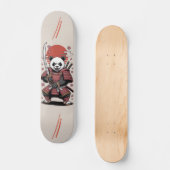 Samurai Panda Bear warrior Skateboard スケートボード (正面)