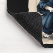 Samurai Pug Japanese Anime Dog Pug Lover Funny For マウスパッド (コーナー)