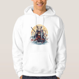  Samurai rat  Adult Pullover Hoodie パーカ