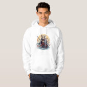 Samurai Rat Men's Hoodies & Sweatshirts パーカ (正面フル)