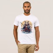 Samurai Rat Men's T-Shirts Tシャツ (正面フル)