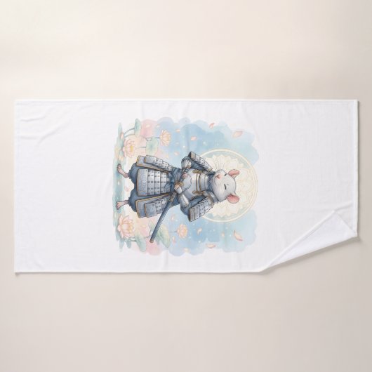  Samurai Rat warrior  バスタオル (バスタオル)