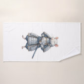  Samurai Rat warrior  バスタオル (バスタオル)