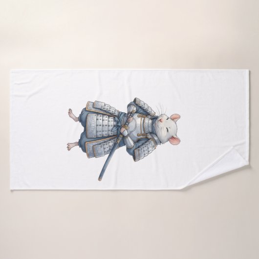  Samurai Rat warrior  バスタオル (バスタオル)