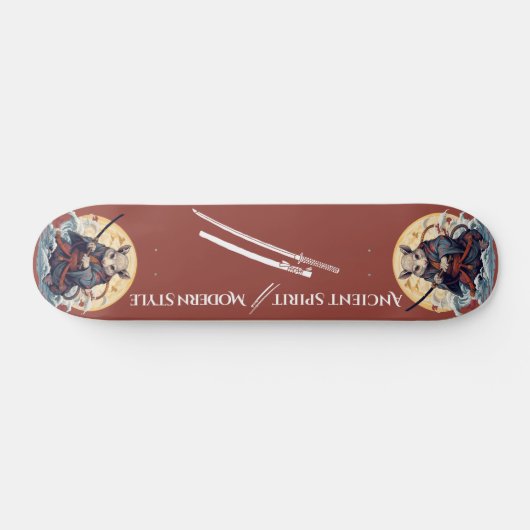 Samurai rat warrior Skateboard スケートボード (横)