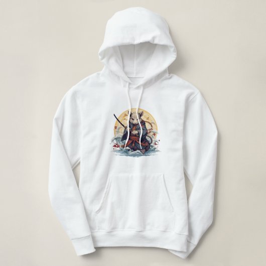 Samurai Rat Women's Hoodies & Sweatshirts パーカ (デザイン正面)