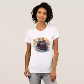 Samurai Rat Women's T-Shirts Tシャツ (正面フル)