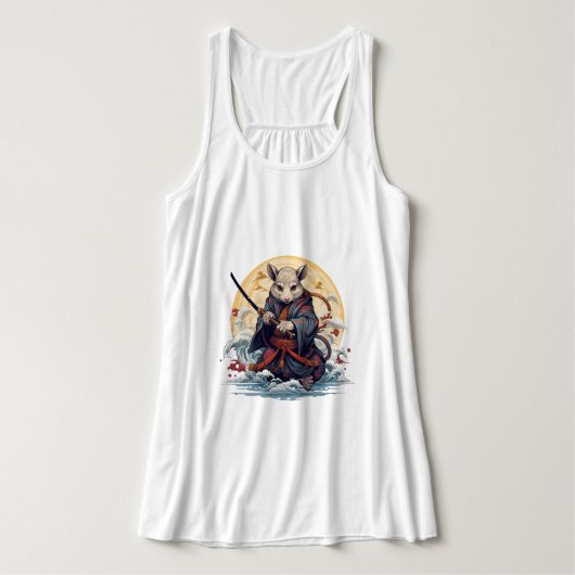 Samurai Rat Women's Tank Tops タンクトップ (デザイン正面)