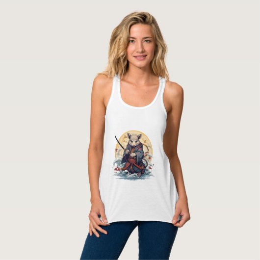 Samurai Rat Women's Tank Tops タンクトップ (正面フル)