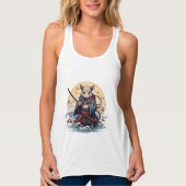 Samurai Rat Women's Tank Tops タンクトップ (正面)