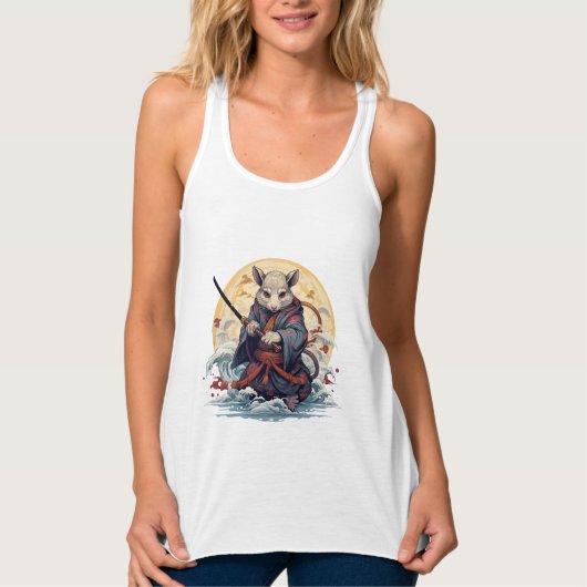 Samurai Rat Women's Tank Tops タンクトップ (正面)