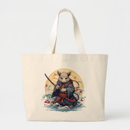 Samurai Rat Women's  Tote Bags ラージトートバッグ