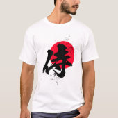 SAMURAI - RISING SUN - KANJI Tシャツ (正面)