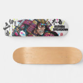 SAMURAI Skateboard Art – Japanese Spirit スケートボード (横)