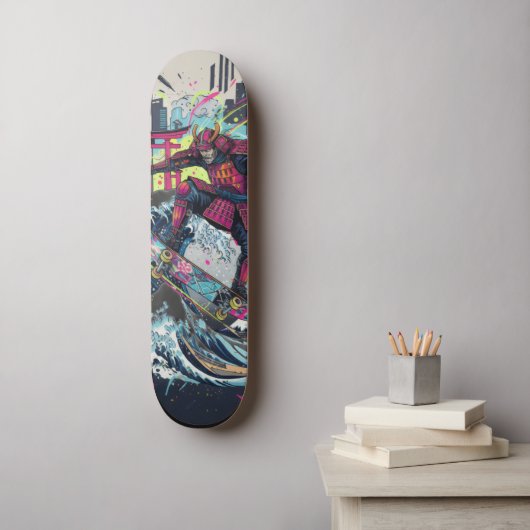 Samurai Skateboard Art – Japanese Spirit & Street  スケートボード (ウォールアート)