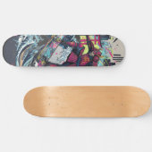 Samurai Skateboard Art – Japanese Spirit & Street スケートボード (横)