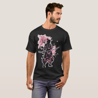 Samurai Smoke Blossoms T-shirt Tシャツ
