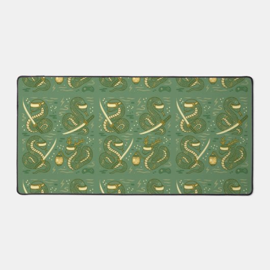 Samurai Snake with VR Headset デスクマット (正面)