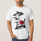 Samurai sobre torii tシャツ (正面)
