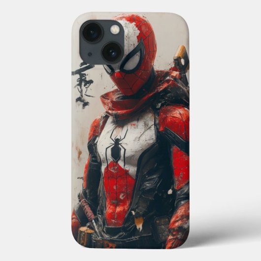 Samurai Spider-Man: Web-Slinger Shinobi Art Case Case-Mate iPhoneケース (裏面)