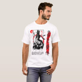 Samurai Spirit: Bushido Warrior Design Tシャツ (正面フル)