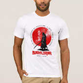 Samurai Spirit – Warrior of Discipline and Honor Tシャツ (正面)